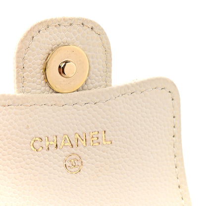 Chanel Caviar Quilted Airpods Pro Case White 6 of 12