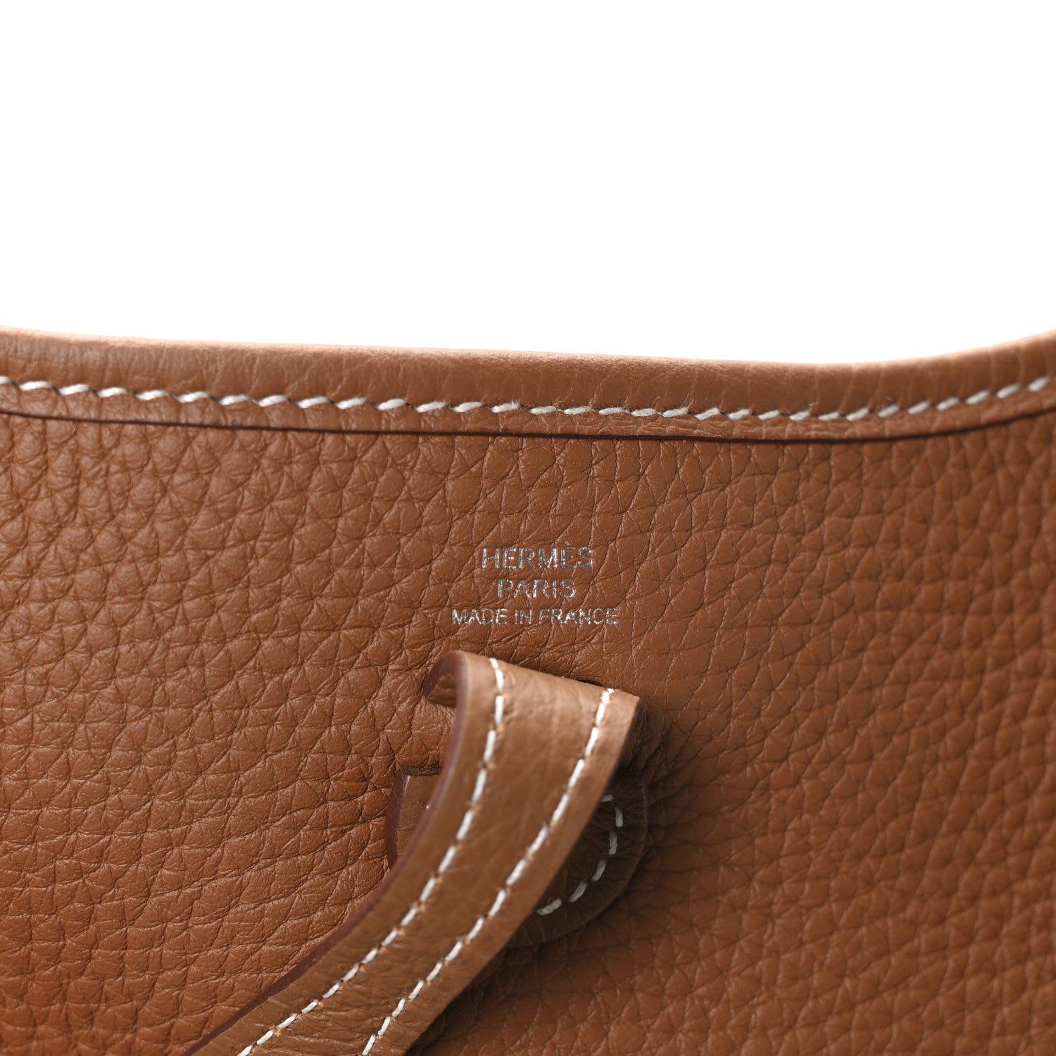 Hermes Taurillon Clemence Evelyne TPM Gold 6 of 11