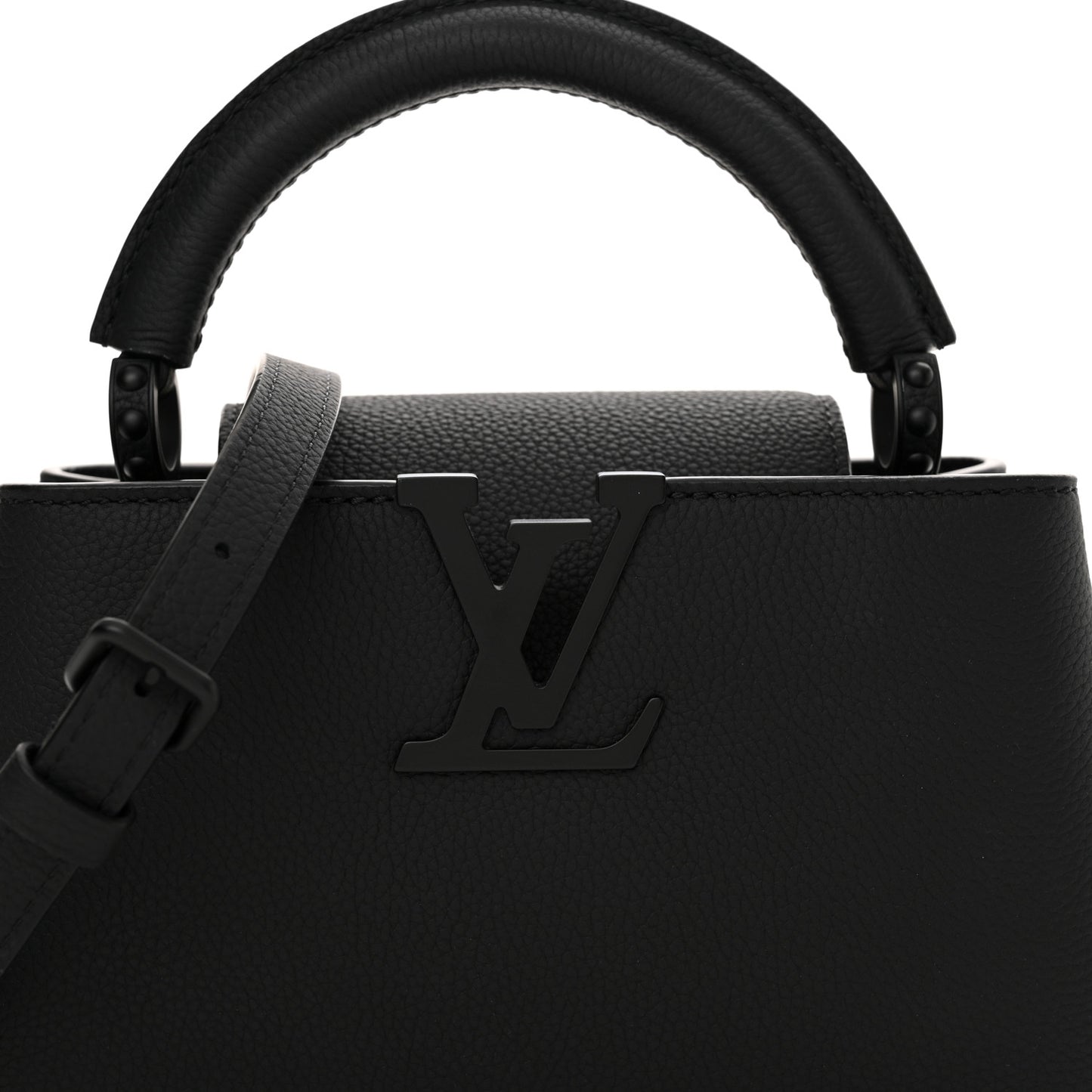 Taurillon Capucines Mini Matte Black