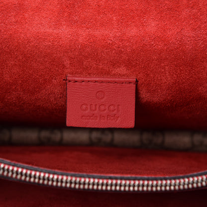 Gucci GG Supreme Monogram Small Dionysus Shoulder Bag Red 9 of 10