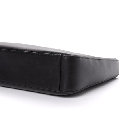 Prada Calfskin Shoulder Bag Black 8 of 9