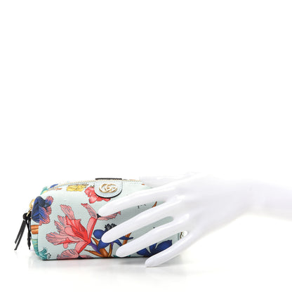 Gucci Canvas Flora GG Marmont Pouch Cosmetic Case Multicolor 2 of 8