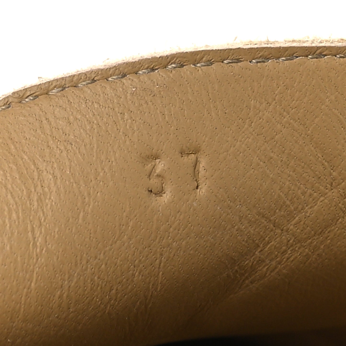 Suede Calfskin Womens Lazy Loafers 37 Beige Sable