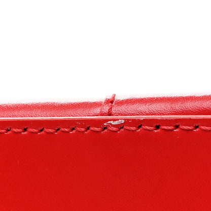 Balenciaga Shiny Box Calfskin Medium Hourglass Top Handle Bag Bright Red 11 of 14