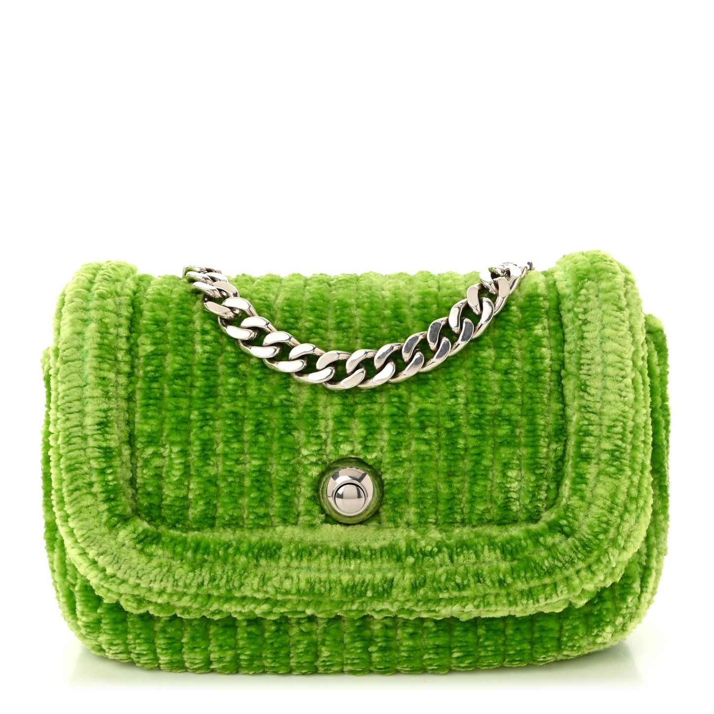 Chenille Corduroy Small Shoulder Bag Caterpillar