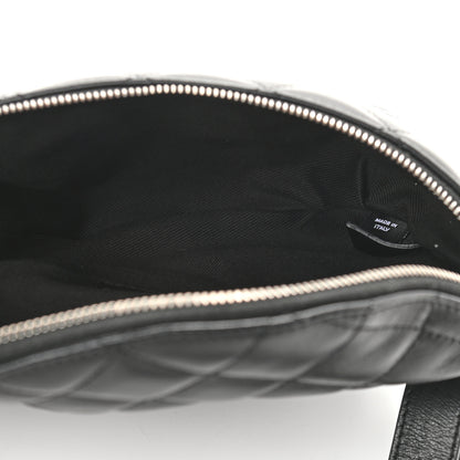 Chanel Lambskin Quilted Waist Belt Bag Black 5 of 11