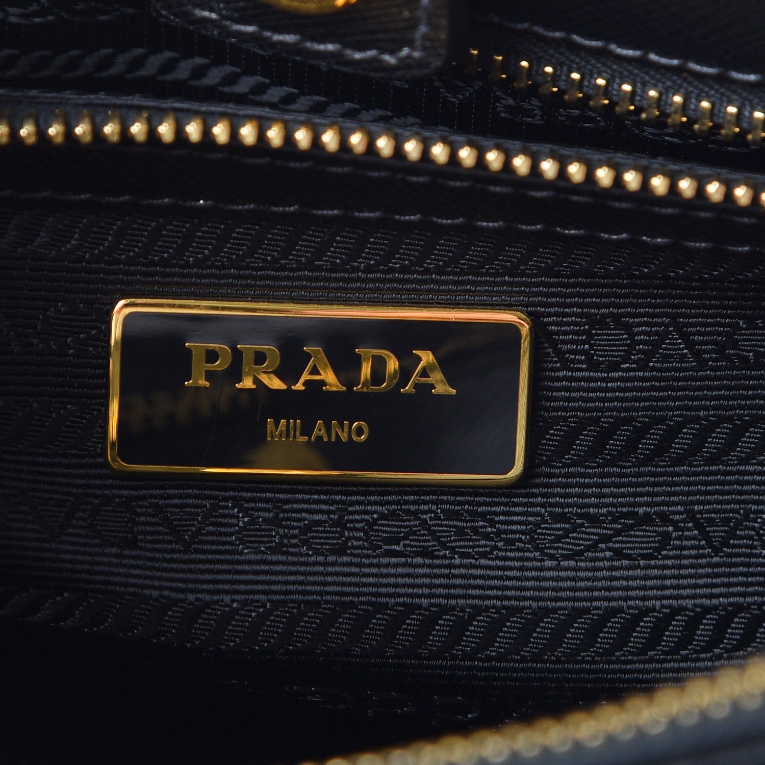 Prada Saffiano Lux Medium Tote Nero Black 6 of 10