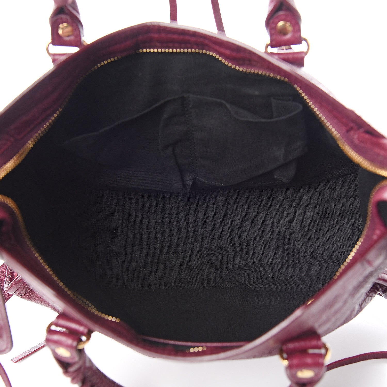 Balenciaga Agneau Classic Gold Hardware S City Violet Prune 4 of 9