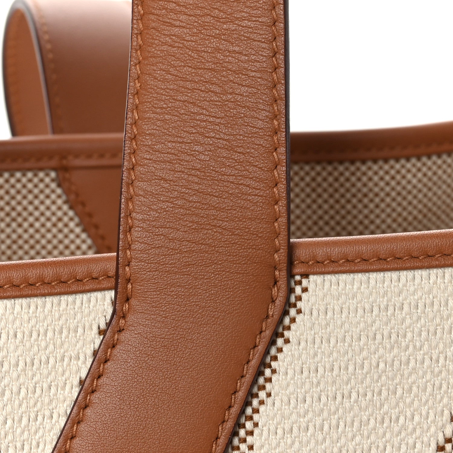 Hermes Swift H Canvas Cabas H En Biais 40 Ecru Naturel Gold 10 of 10
