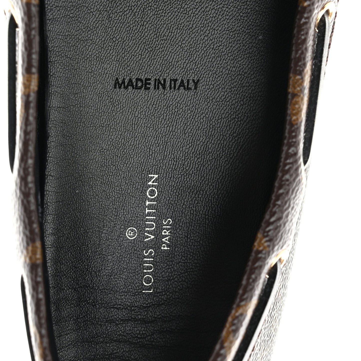 Patent Monogram Gloria Loafers 38