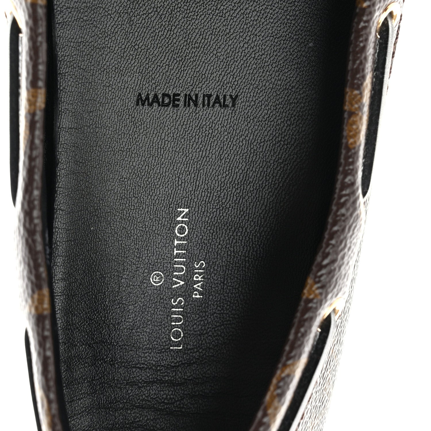 Louis Vuitton Patent Monogram Gloria Loafers 38 6 of 7