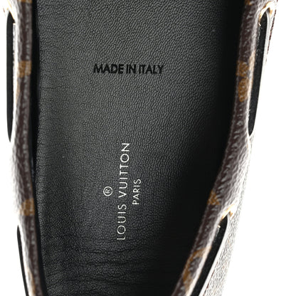 Louis Vuitton Patent Monogram Gloria Loafers 38 6 of 7