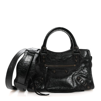 Balenciaga Agneau Arena Classic Hardware Le City Mini Black 1 of 11