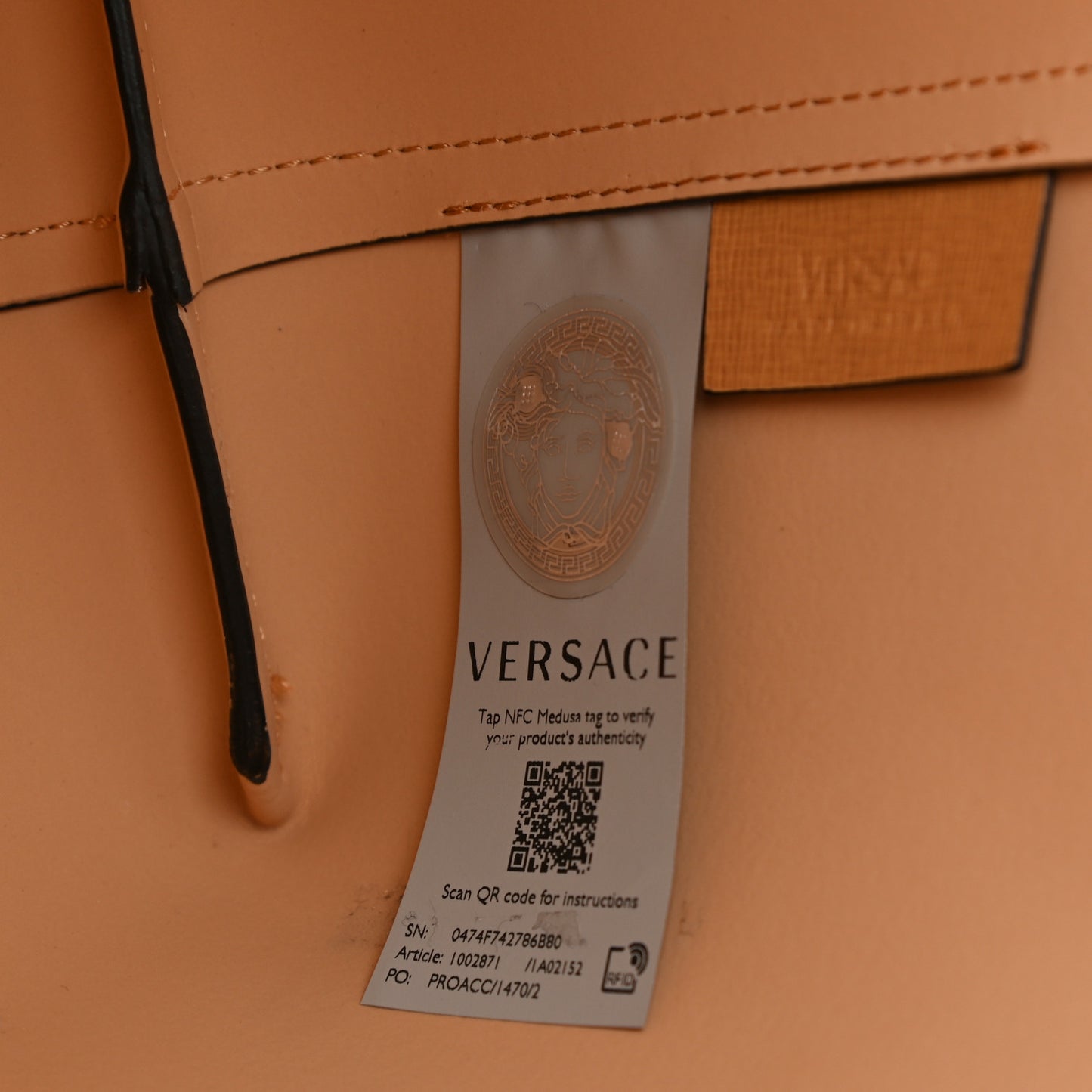 Vitello Virtus Tote Caramel