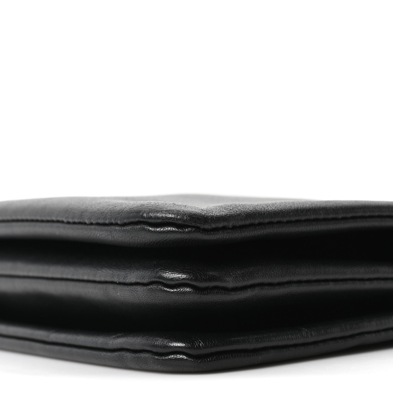 Celine Lambskin Small Trio Crossbody Bag Black 9 of 9