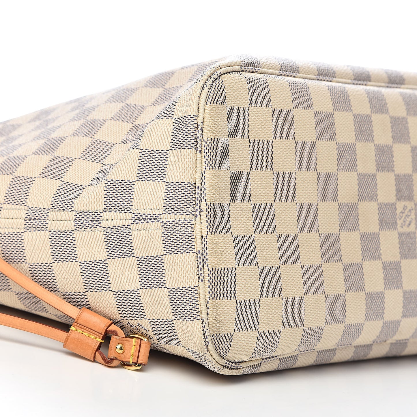 Damier Azur Neo Neverfull MM Rose Ballerine