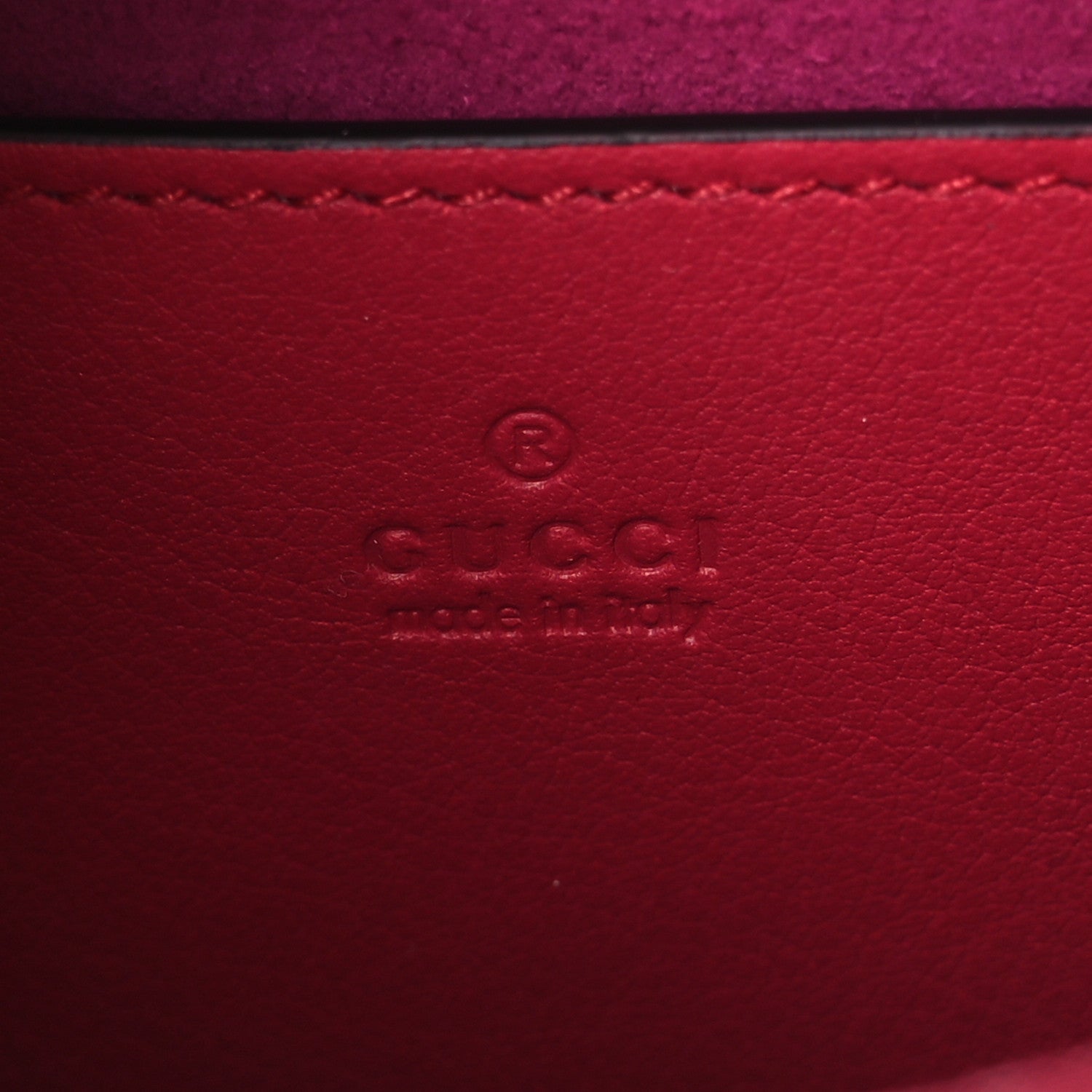 Gucci Canvas Lizard Crystal GG Monogram Mini Jackie 1961 Red 6 of 12