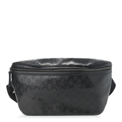 Gucci Imprime Monogram Belt Bag Black 1 of 10