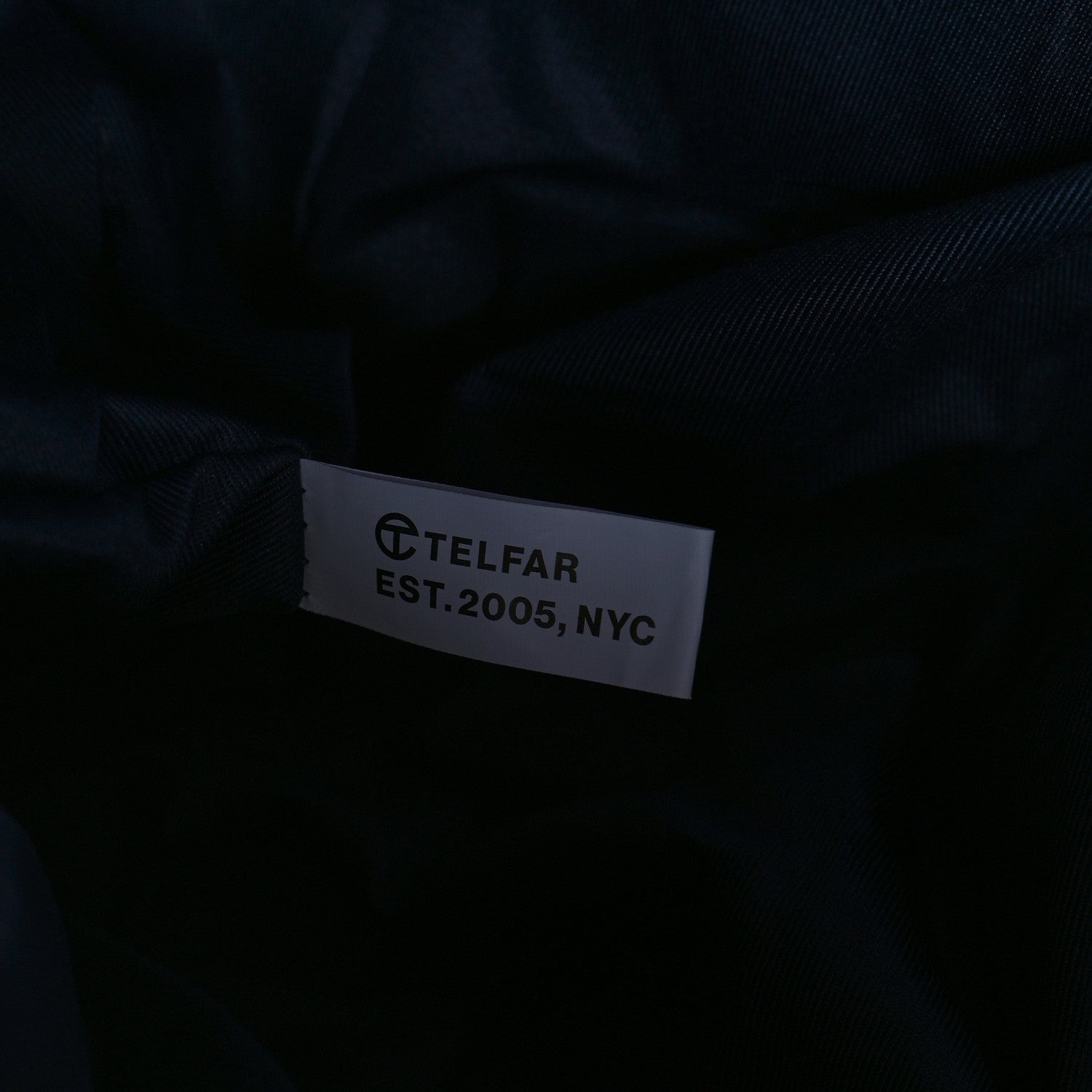 Telfar Metallic Vegan Leather Large Shopping Bag Cobalt 7 of 11