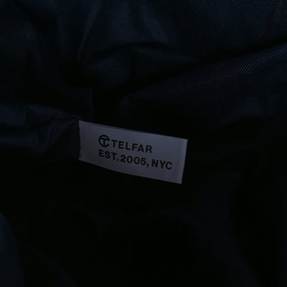Telfar Metallic Vegan Leather Large Shopping Bag Cobalt 7 of 11