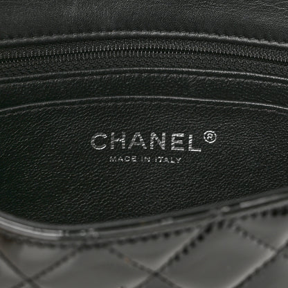 Chanel Patent Calfskin Quilted Mini Rectangular Flap Black 6 of 10