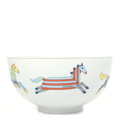 Hermes Porcelain Epopee Kids Cereal Bowl 1 of 9