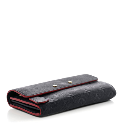 Louis Vuitton Empreinte Pont-Neuf Wallet Marine Rouge 3 of 9