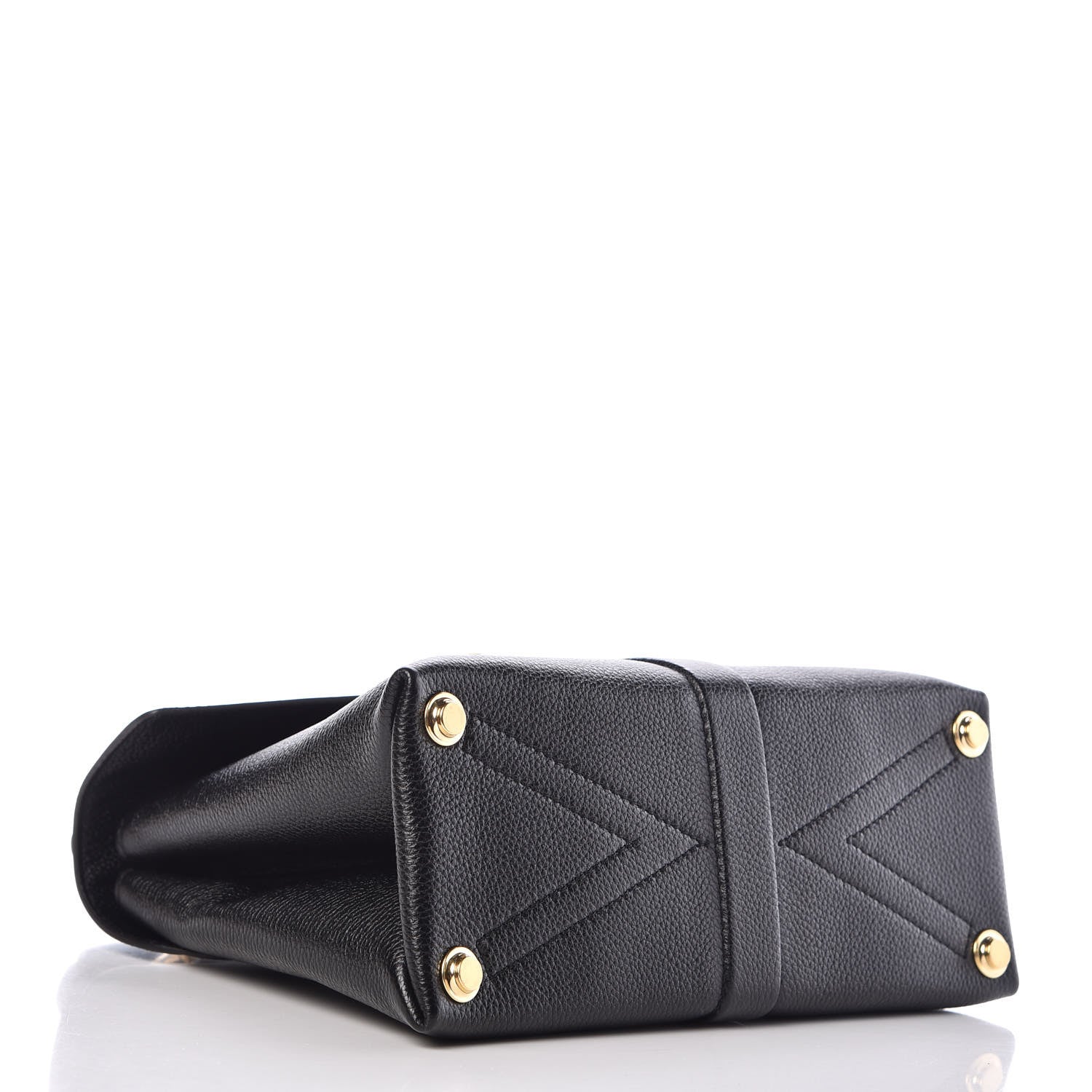 Louis Vuitton Grained Smooth Calfskin Rose Des Vents PM Black 4 of 7