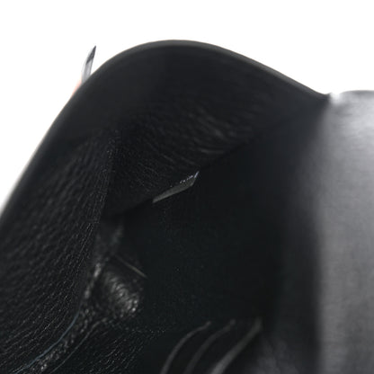 Prada Vitello Daino Envelope Wallet Black 7 of 10