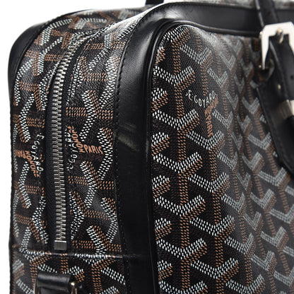 Goyard Goyardine Ambassade MM Briefcase Black 13 of 14