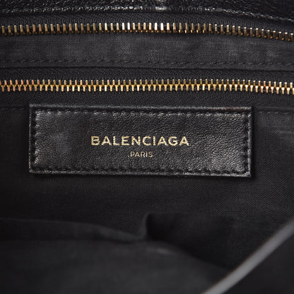 Balenciaga Chevre Gold Metallic Edge Hardware S City Black 6 of 12