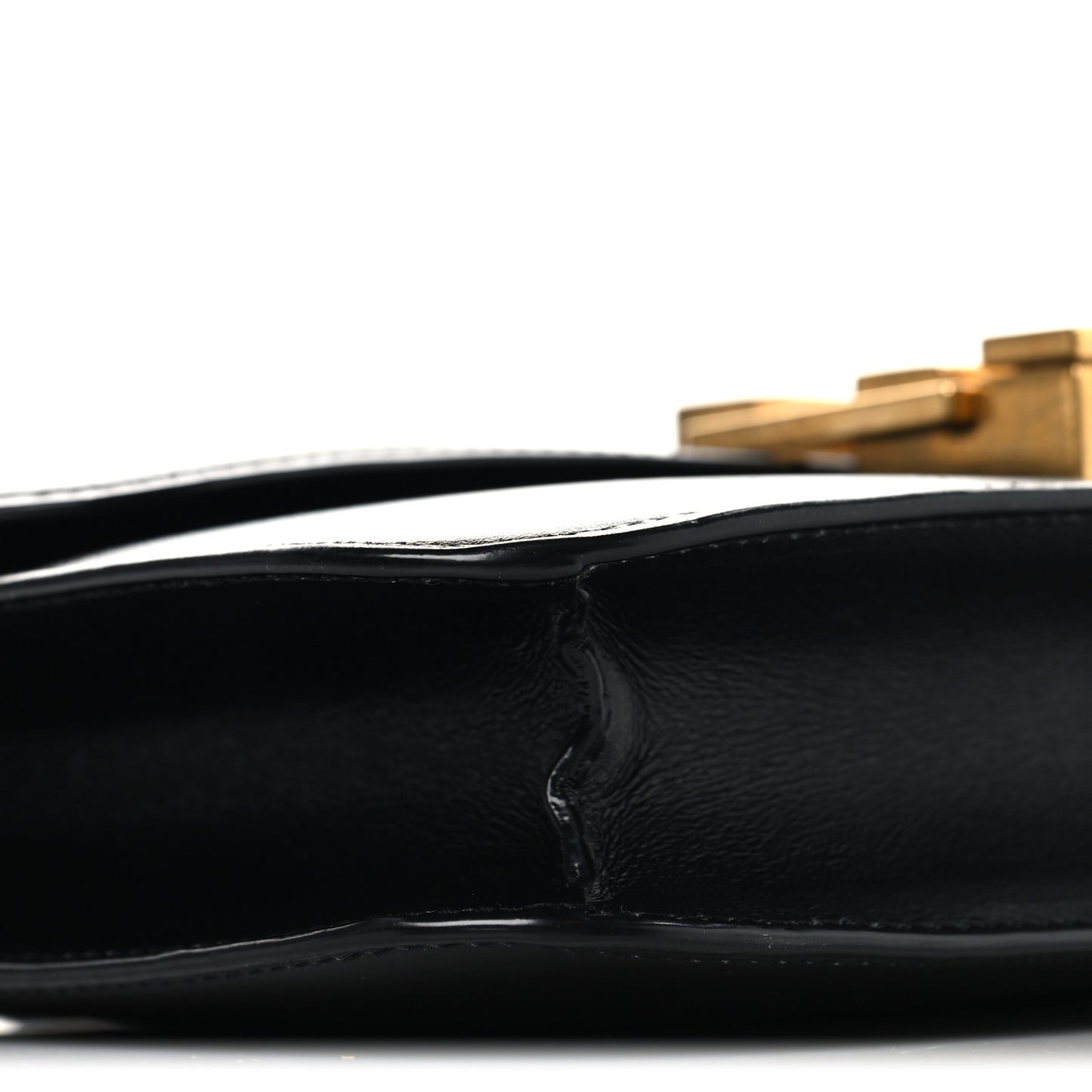 Smooth Calfskin Carre Satchel Black