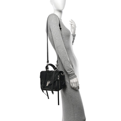 Proenza Schouler Lambskin Tiny PS1 Satchel Black 2 of 9
