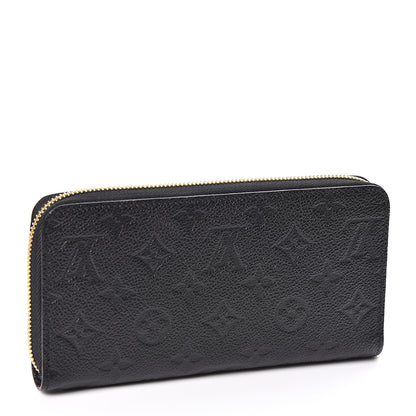 Louis Vuitton Empreinte Zippy Wallet Black 2 of 9