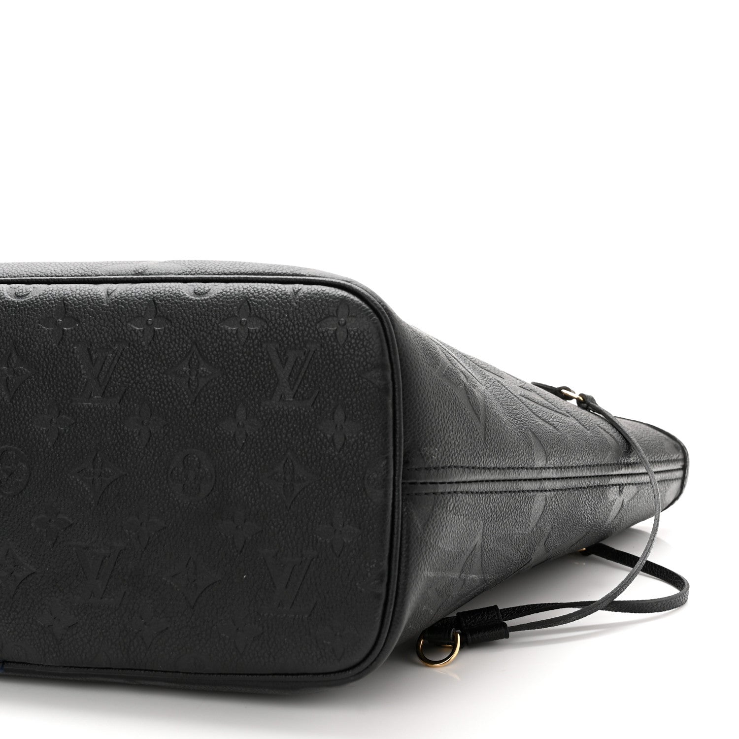 Louis Vuitton Empreinte Monogram Giant Neverfull MM Black 9 of 10
