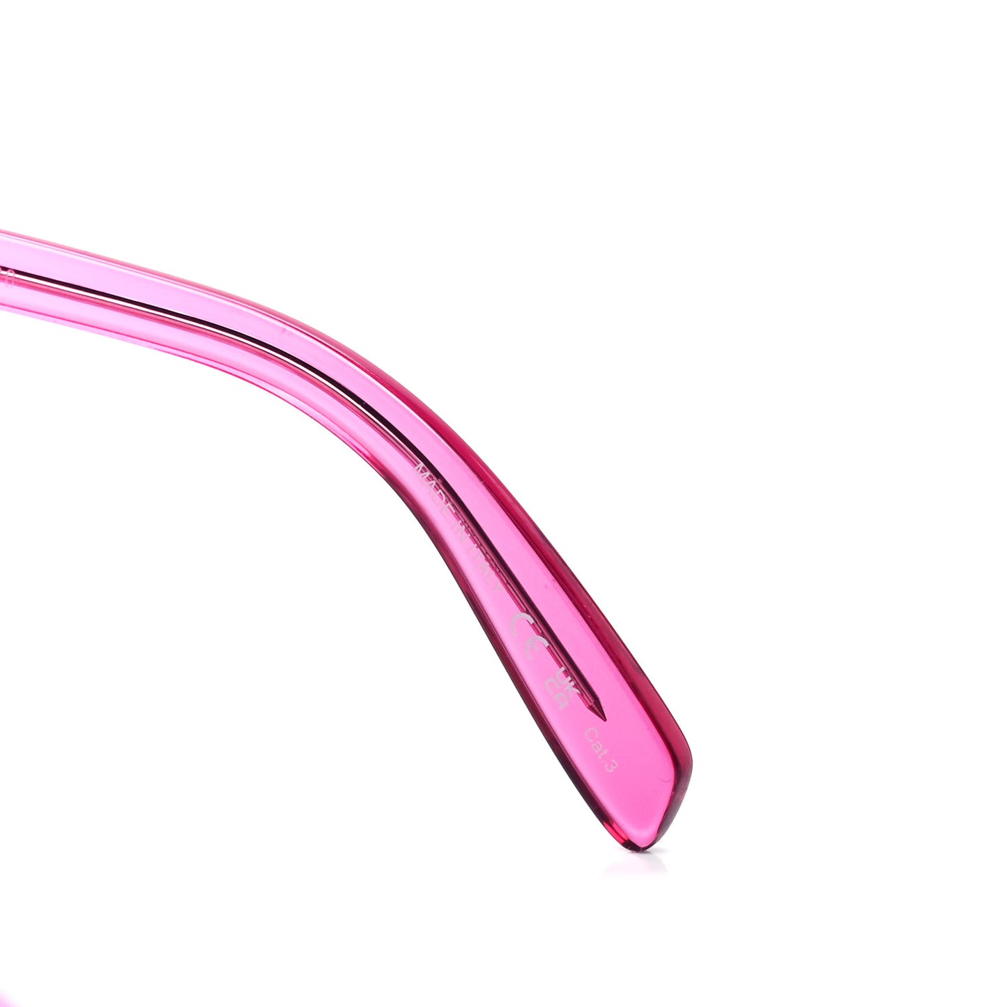 Acetate Heart Frame Loulou SL181 Sunglasses Pink