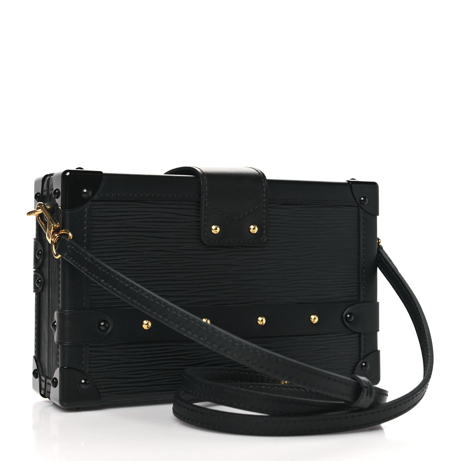Louis Vuitton Epi Petite Malle Black 3 of 10