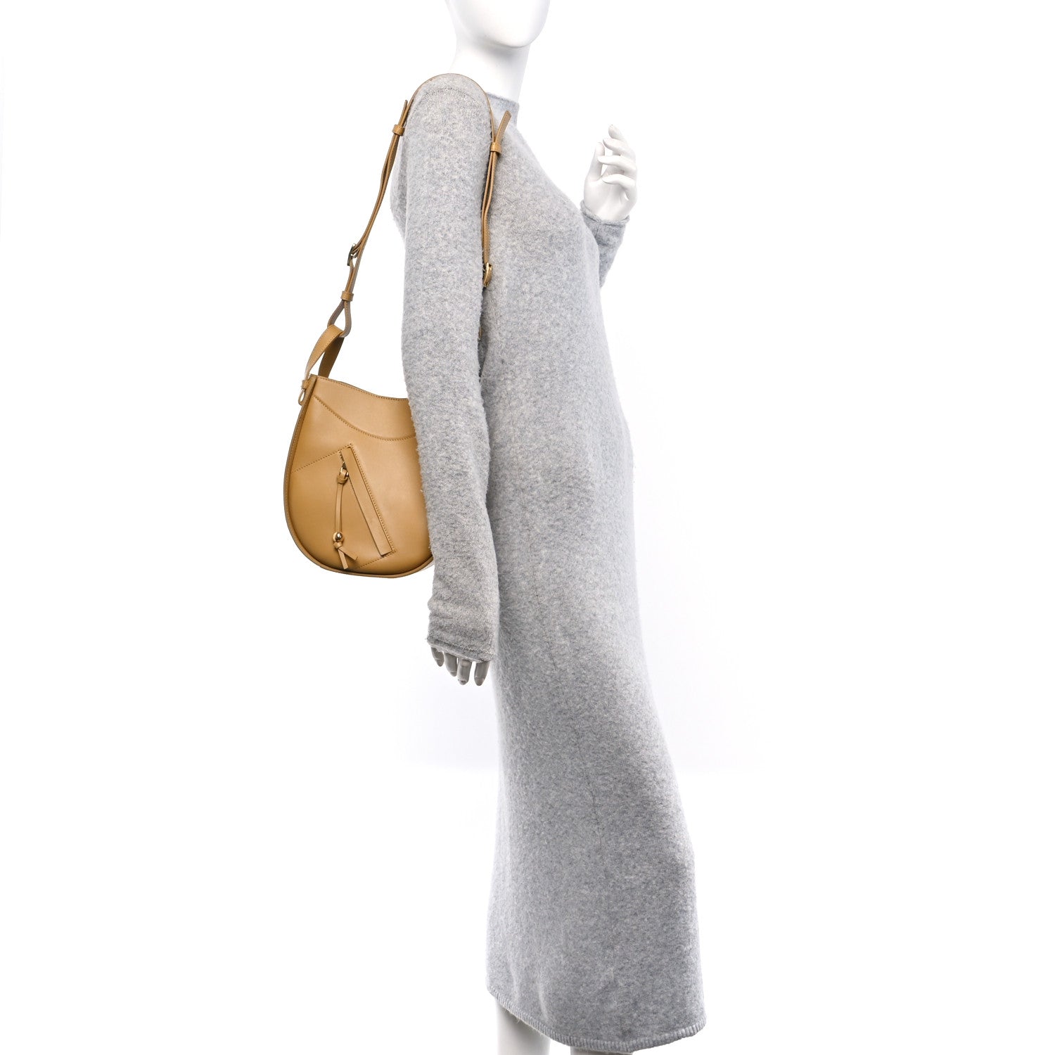 Loewe Calfskin Hammock Slice Bag Sahara 2 of 11
