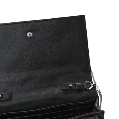 Marc Jacobs Calfskin Quilted Long Wallet Bag Black 10 of 10