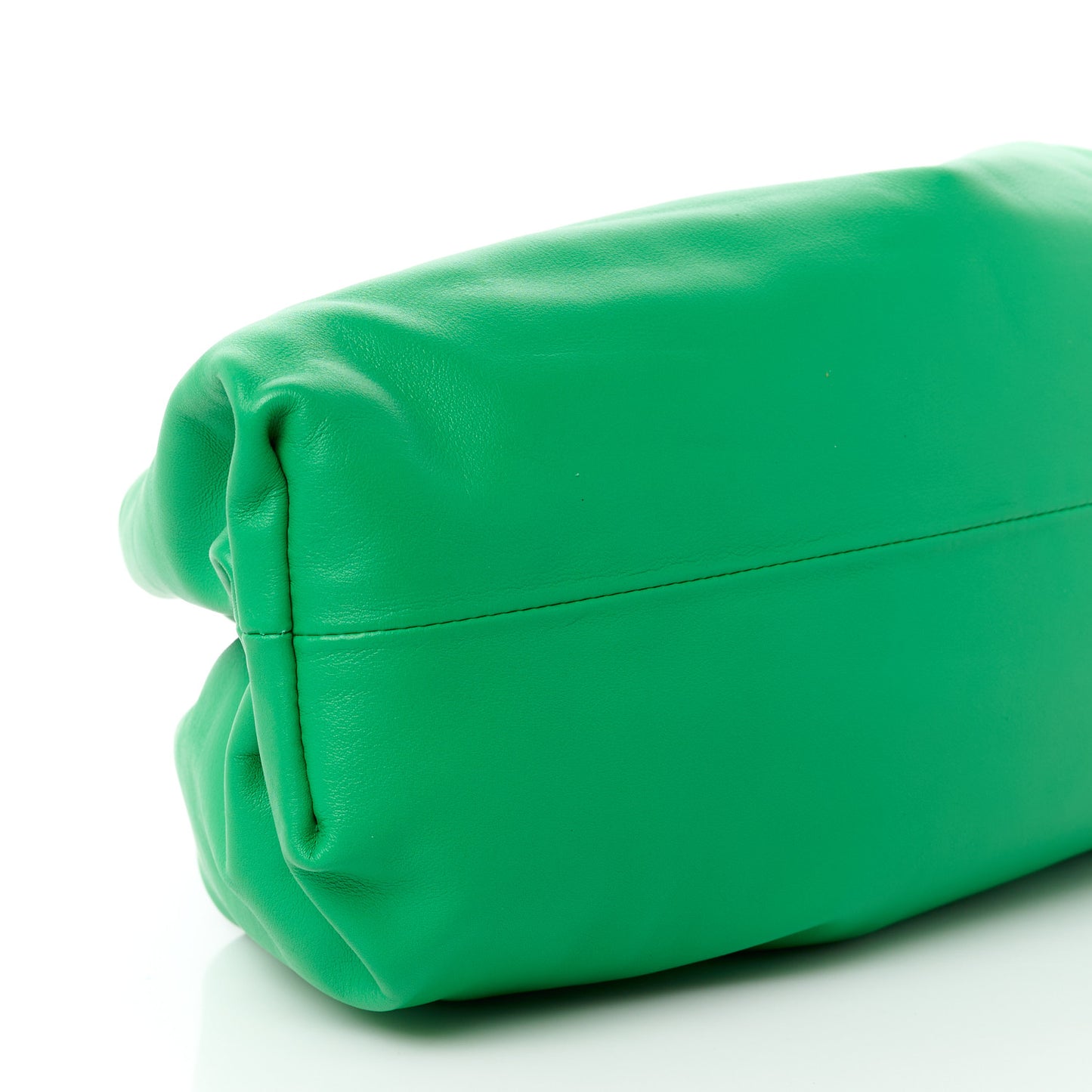 Smooth Butter Calf The Pouch Oversized Clutch Parakeet