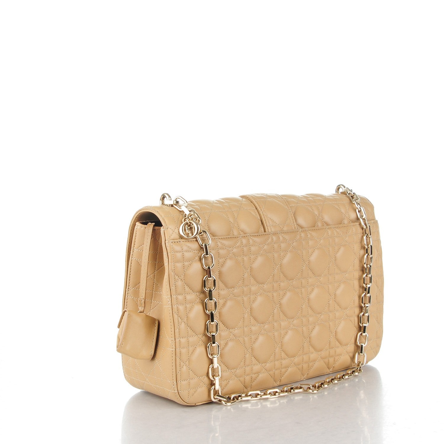 Christian Dior Lambskin Cannage Large Miss Dior Flap Beige 3 of 8