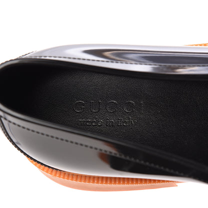 Gucci Rubber Mens Horsebit Loafer 12 Black 7 of 8
