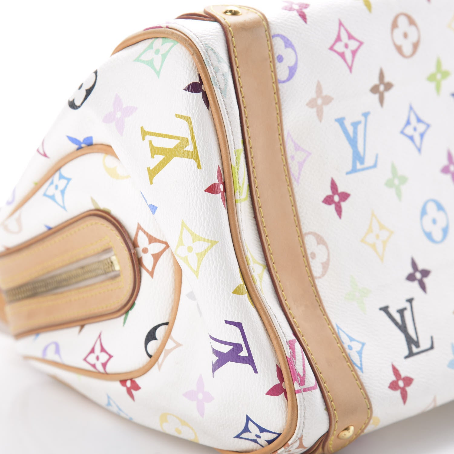 Louis Vuitton Monogram Multicolor Priscilla White 5 of 11