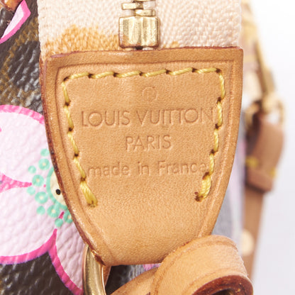 Louis Vuitton Monogram Cherry Blossom Pochette Accessories Brown 8 of 9