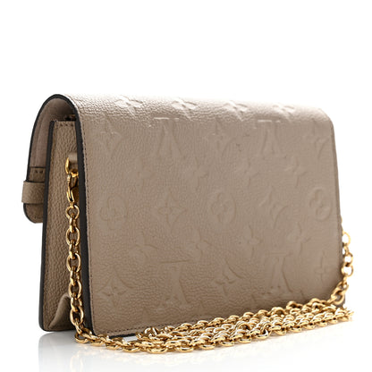 Louis Vuitton Empreinte Vavin Chain Wallet Tourterelle 2 of 10