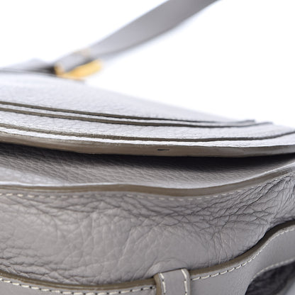 Chloe Calfskin Medium Marcie Round Crossbody Bag Cashmere Grey 10 of 11