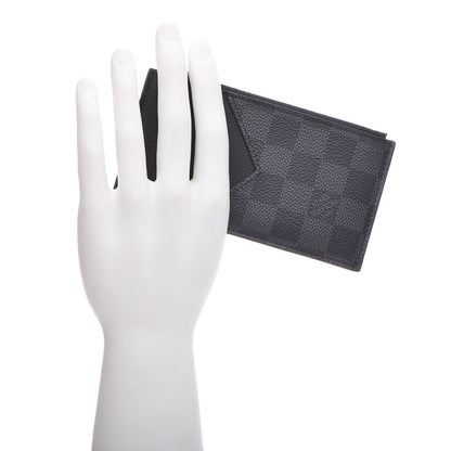 Louis Vuitton Damier Graphite Coin Card Holder 2 of 9