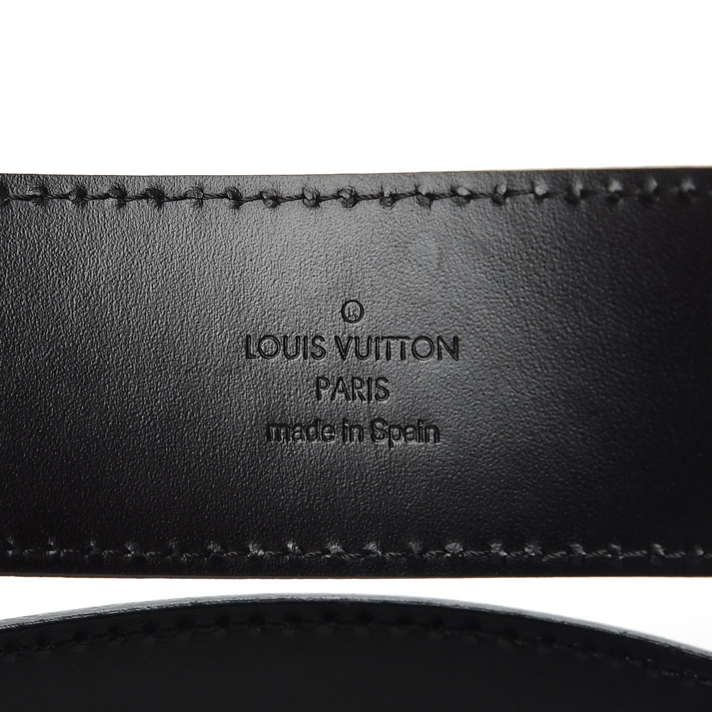 Damier Graphite LV Initiales Belt 100 40