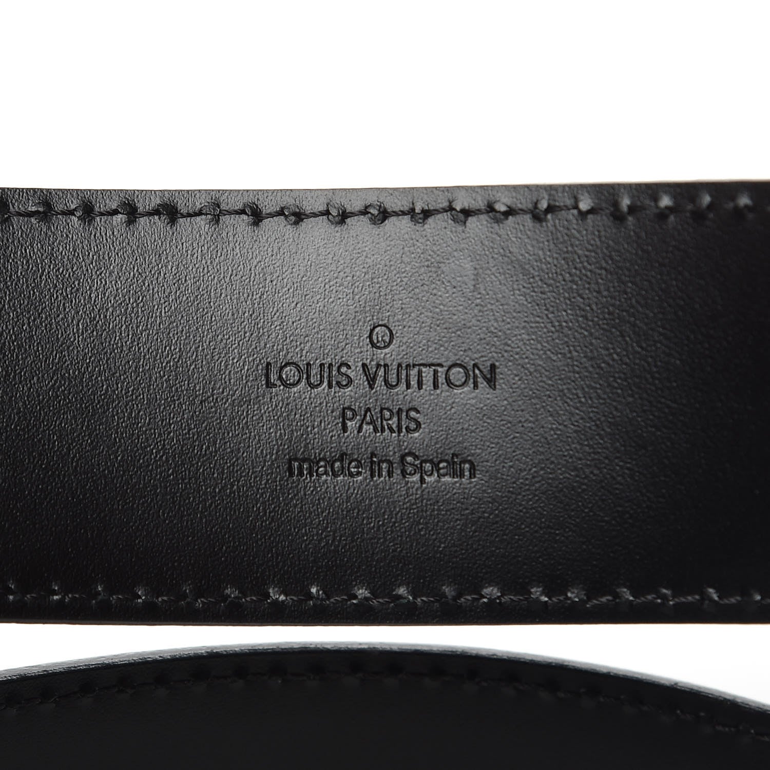 Louis Vuitton Damier Graphite LV Initiales Belt 100 40 5 of 8