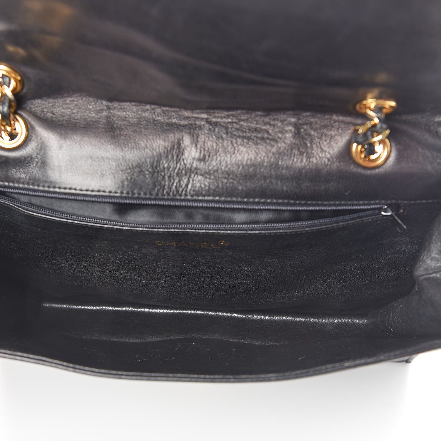 Chanel Lambskin Quilted Timeless CC Small Single Flap Black 5 of 13